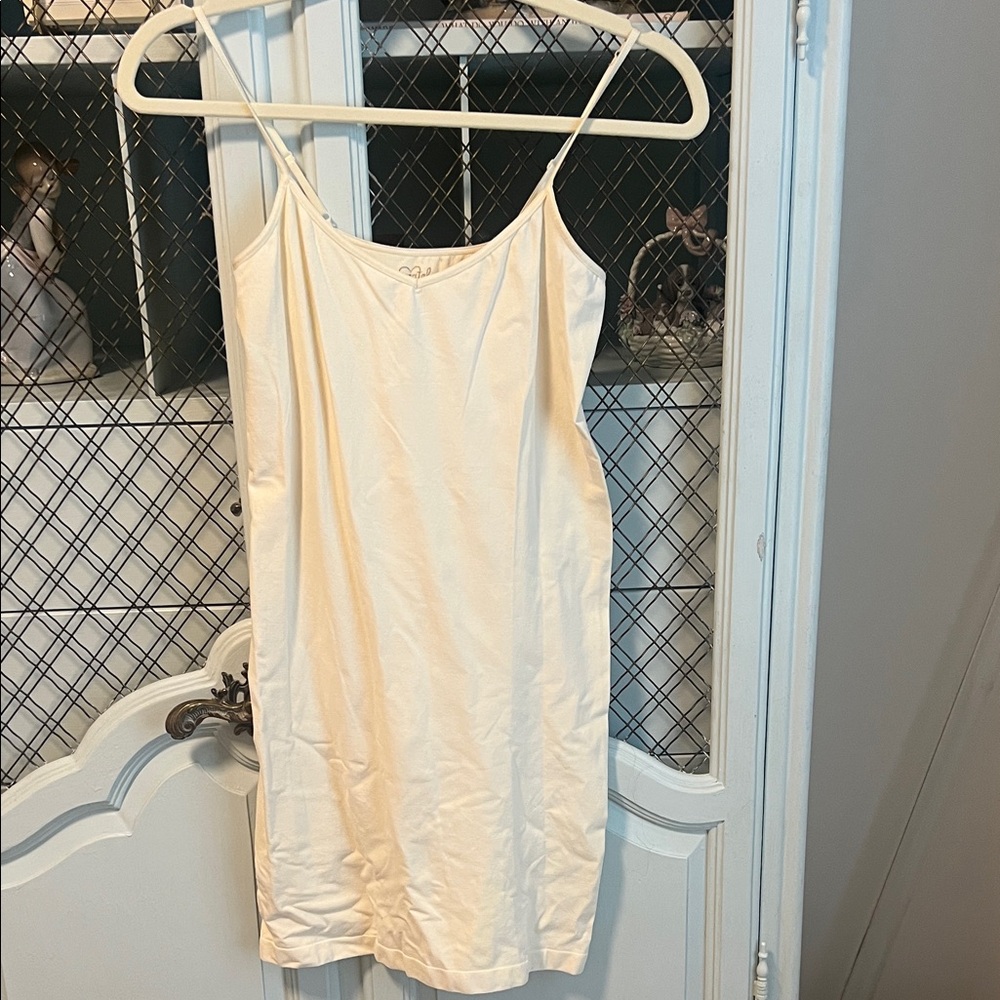 Free People Cream Women's Slip Dress
